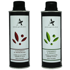 Olio Extravergine di Oliva Aromatizzato - Lattina cilindrica