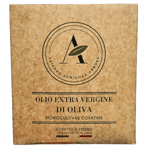 Olio Extravergine di Oliva Monocultivar Coratina – Bag in Box