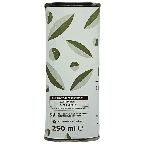 Olio Extravergine di Oliva Monocultivar Coratina – Lattina 250 ml - immagine 2