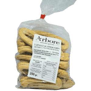Taralli al Finocchio all’Olio Extravergine di Oliva